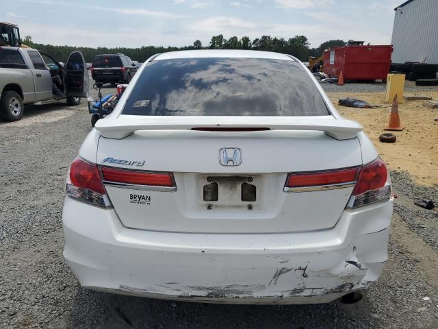 1HGCP2F36CA144030 - 2012 HONDA ACCORD LX WHITE photo 6