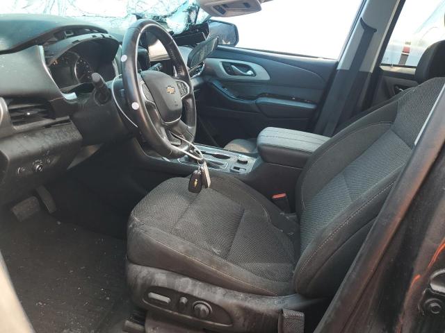 1GNEVGKW1KJ280758 - 2019 CHEVROLET TRAVERSE LT CHARCOAL photo 7