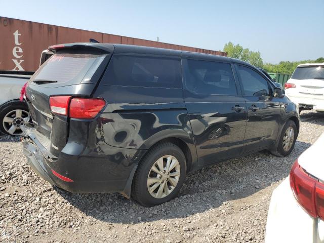 KNDMA5C10F6081118 - 2015 KIA SEDONA L BLACK photo 3