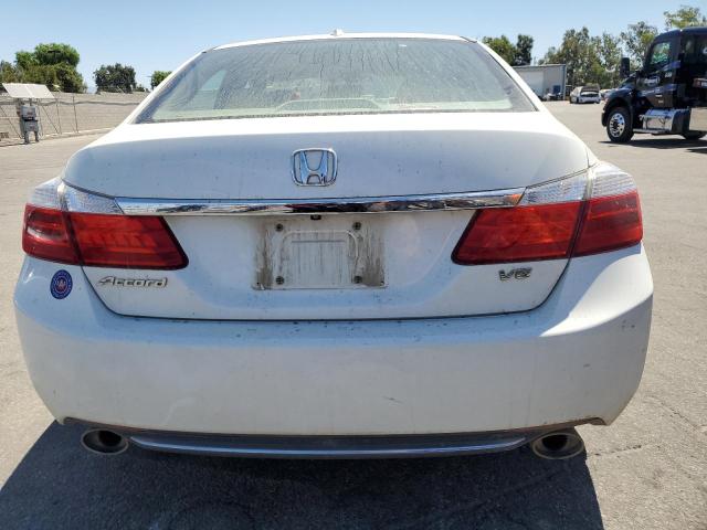 1HGCR3F87EA037292 - 2014 HONDA ACCORD EXL WHITE photo 6