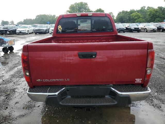 1GCDT136358213385 - 2005 CHEVROLET COLORADO MAROON photo 6