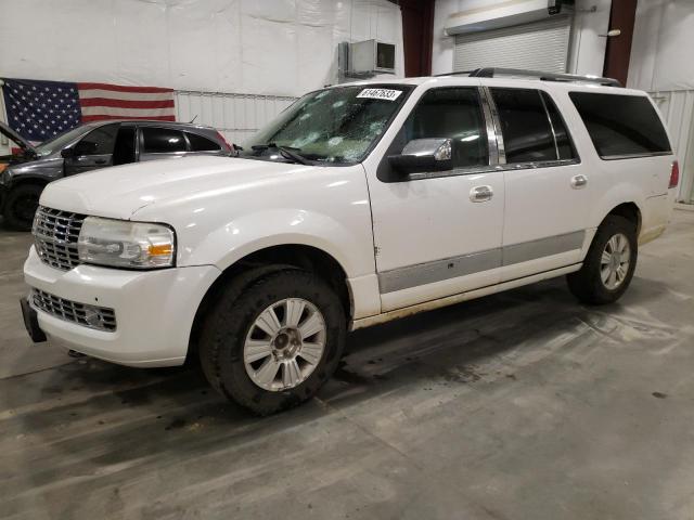 5LMJJ3J59AEJ02603 - 2010 LINCOLN NAVIGATOR L WHITE photo 1