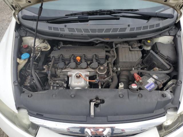 2HGFA1F64AH522623 - 2010 HONDA CIVIC LX-S WHITE photo 11