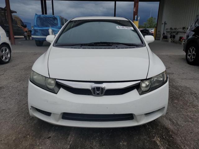 2HGFA1F64AH522623 - 2010 HONDA CIVIC LX-S WHITE photo 5