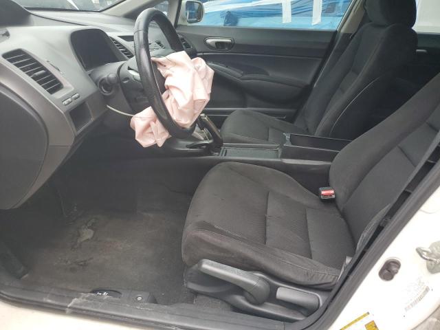 2HGFA1F64AH522623 - 2010 HONDA CIVIC LX-S WHITE photo 7