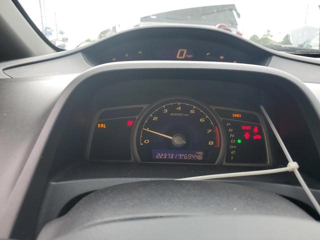 2HGFA1F64AH522623 - 2010 HONDA CIVIC LX-S WHITE photo 9