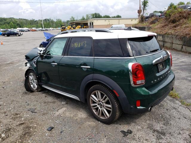 WMZYT5C5XK3G93095 - 2019 MINI COOPER S COUNTRYMAN ALL4 GREEN photo 2