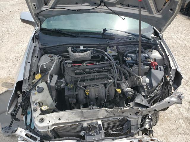 1FAHP3GN3BW108460 - 2011 FORD FOCUS SES SILVER photo 11