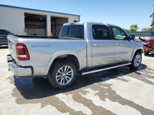 1C6SRFJT8LN367950 - 2020 RAM 1500 LARAMIE SILVER photo 3