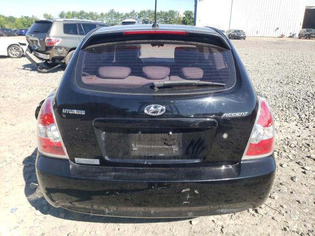 KMHCM3AC9AU153977 - 2010 HYUNDAI ACCENT BLUE BLACK photo 6