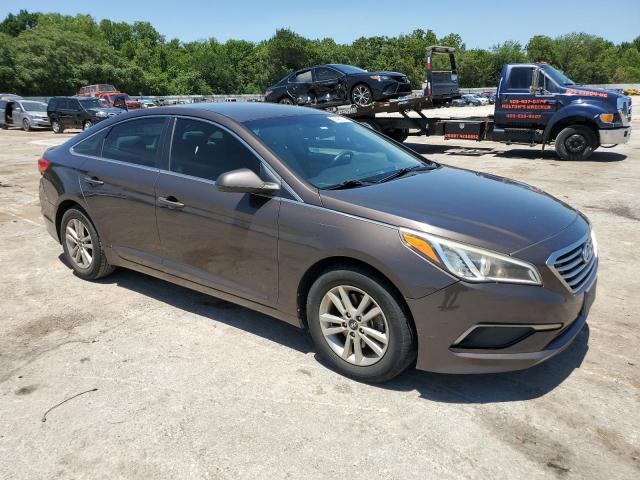 5NPE24AF0FH187228 - 2015 HYUNDAI SONATA SE BROWN photo 4