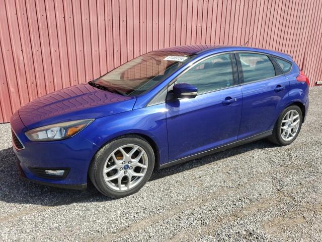 1FADP3K20FL377180 - 2015 FORD FOCUS SE BLUE photo 1