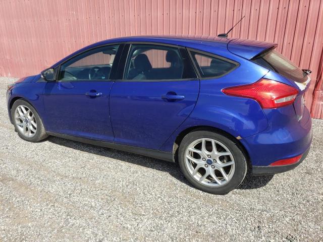 1FADP3K20FL377180 - 2015 FORD FOCUS SE BLUE photo 2