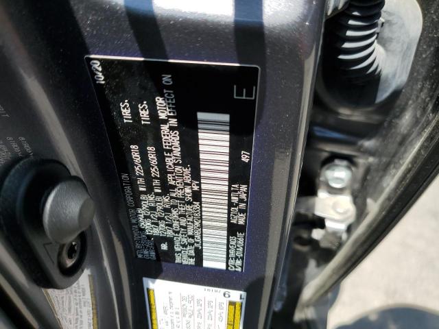 JTJGARBZ9M2183384 - 2021 LEXUS NX 300 BASE ნაცრისფერი ფოტო 12