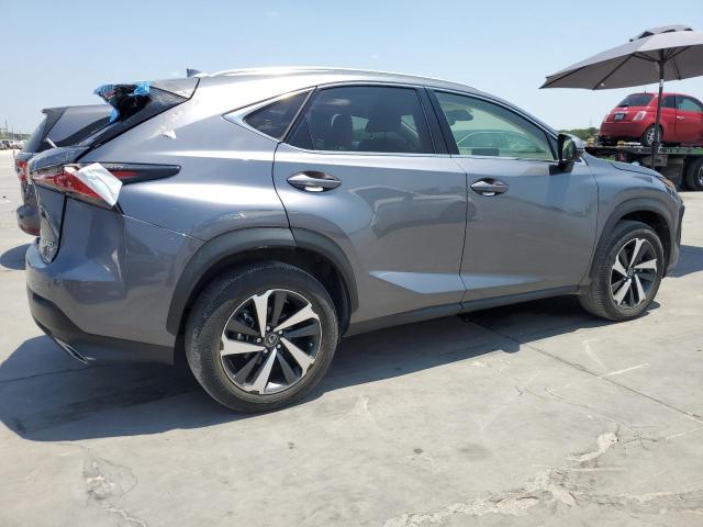 JTJGARBZ9M2183384 - 2021 LEXUS NX 300 BASE ნაცრისფერი ფოტო 3
