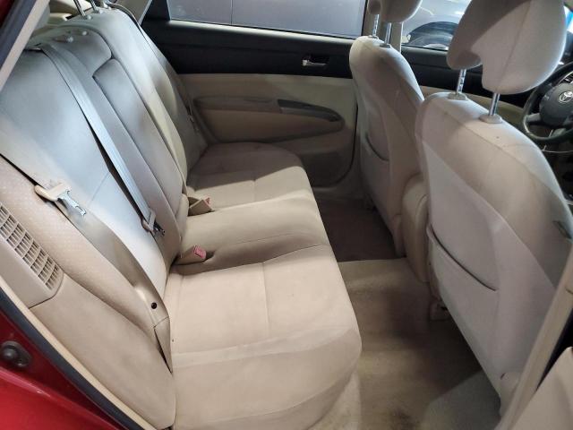 JTDKB20U457024401 - 2005 TOYOTA PRIUS მუქწითელი ფოტო 10