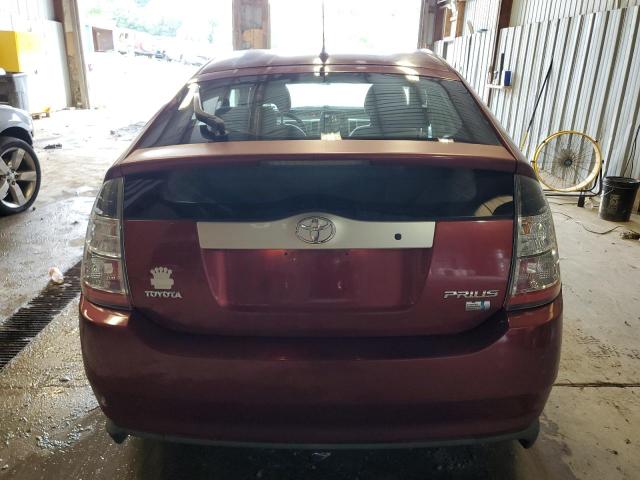 JTDKB20U457024401 - 2005 TOYOTA PRIUS მუქწითელი ფოტო 6