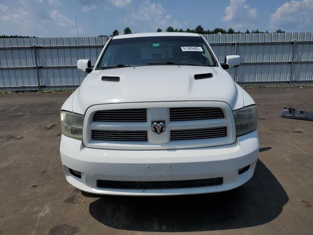 1C6RD7MT2CS186729 - 2012 DODGE RAM 1500 SPORT WHITE photo 5