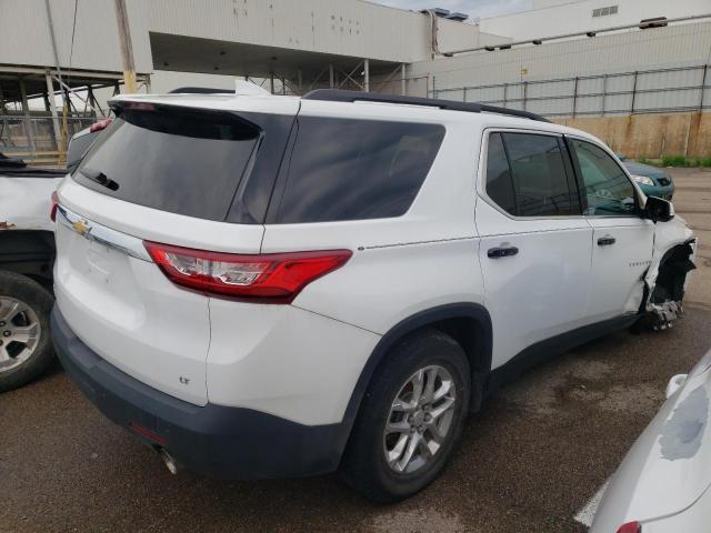 1GNERGKW8KJ165417 - 2019 CHEVROLET TRAVERSE LT WHITE photo 3