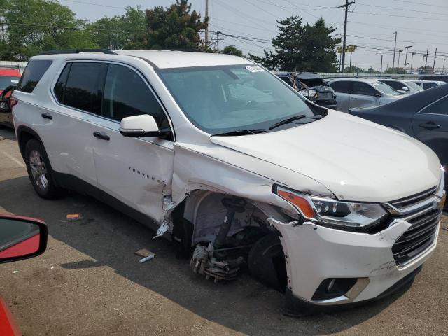 1GNERGKW8KJ165417 - 2019 CHEVROLET TRAVERSE LT WHITE photo 4