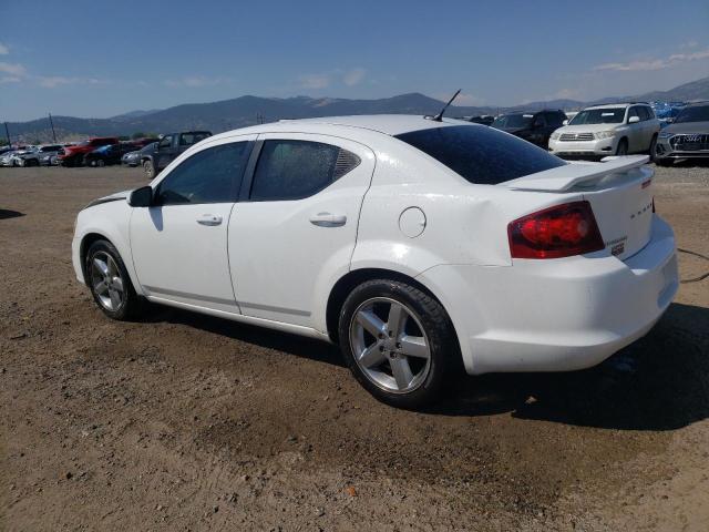 1B3BD2FG4BN549110 - 2011 DODGE AVENGER LUX WHITE photo 2