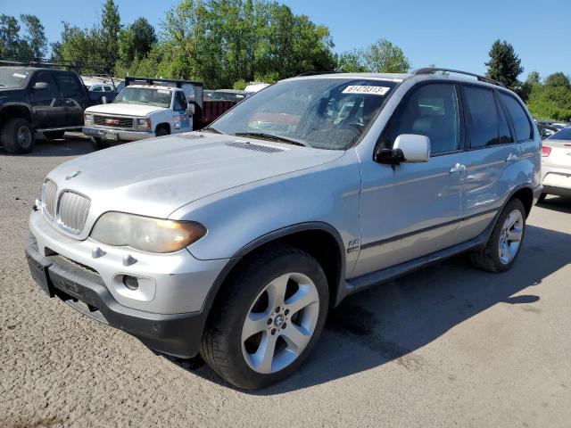 5UXFB53545LV17752 - 2005 BMW X5 4.4I SILVER photo 1