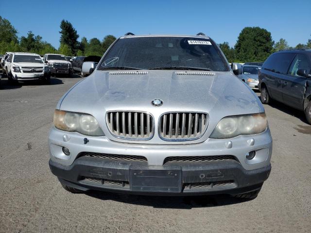 5UXFB53545LV17752 - 2005 BMW X5 4.4I SILVER photo 5