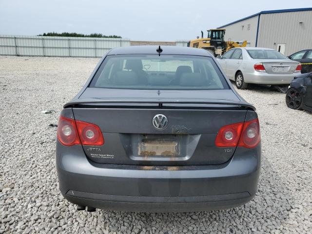 3VWST71K06M013066 - 2006 VOLKSWAGEN JETTA TDI OPTION PACKAGE 1 GRAY photo 6