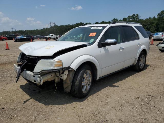 1FMDK03W78GA01334 - 2008 FORD TAURUS X LIMITED WHITE photo 1