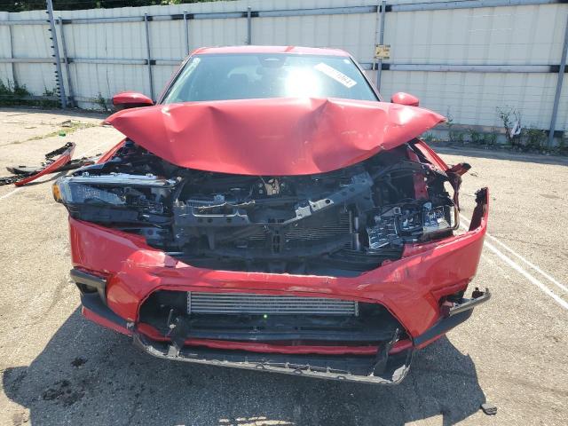 19XFL1H75NE022812 - 2022 HONDA CIVIC EXL წითელი ფოტო 5