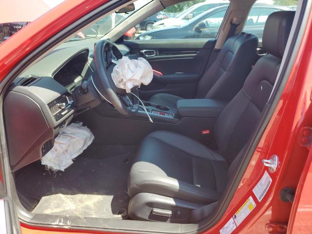 19XFL1H75NE022812 - 2022 HONDA CIVIC EXL წითელი ფოტო 7