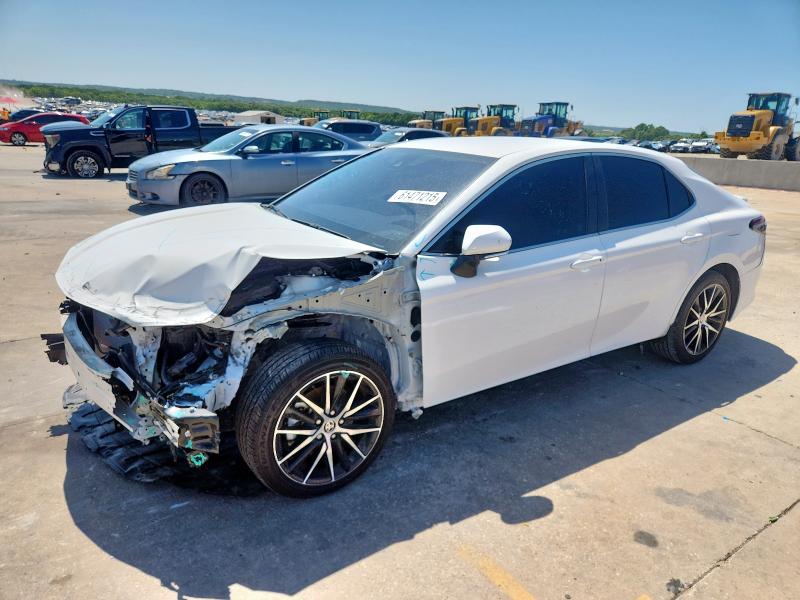 4T1G11AK6PU085278 - 2023 TOYOTA CAMRY SE NIGHT SHADE WHITE photo 1