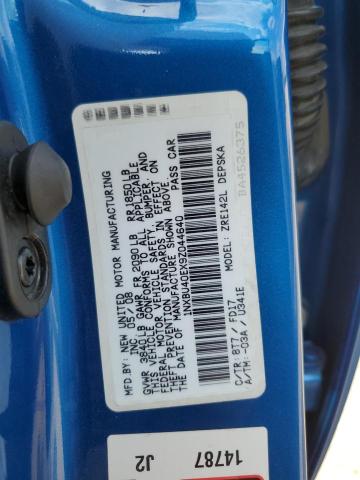 1NXBU40EX9Z044640 - 2009 TOYOTA COROLLA BASE BLUE photo 12