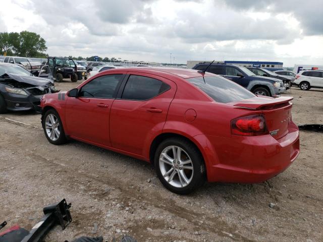 1C3CDZCG9EN131411 - 2014 DODGE AVENGER SXT RED photo 2