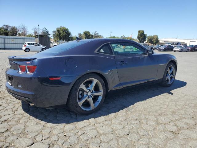 2G1FC1E37D9122515 - 2013 CHEVROLET CAMARO LT BLUE photo 3