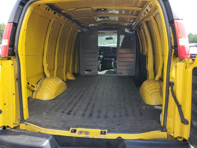 1GCWGAFP1K1338360 - 2019 CHEVROLET EXPRESS G2 ყვითელი ფოტო 10