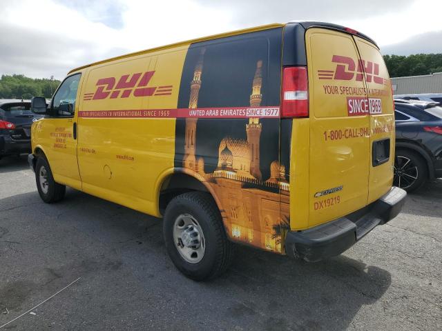 1GCWGAFP1K1338360 - 2019 CHEVROLET EXPRESS G2 ყვითელი ფოტო 2