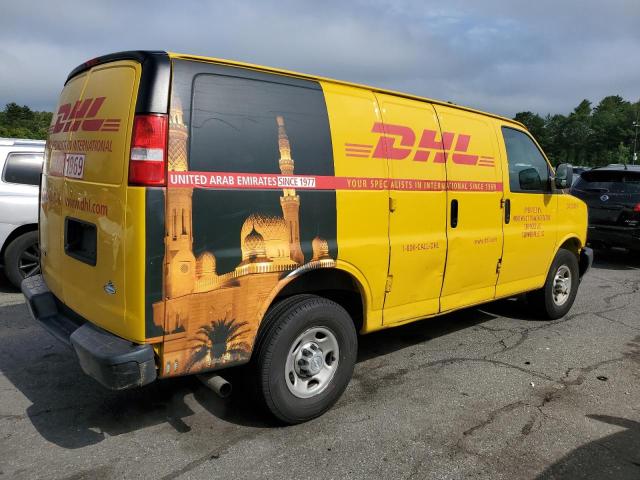 1GCWGAFP1K1338360 - 2019 CHEVROLET EXPRESS G2 ყვითელი ფოტო 3