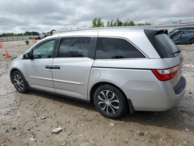 5FNRL5H23DB086476 - 2013 HONDA ODYSSEY LX SILVER photo 2