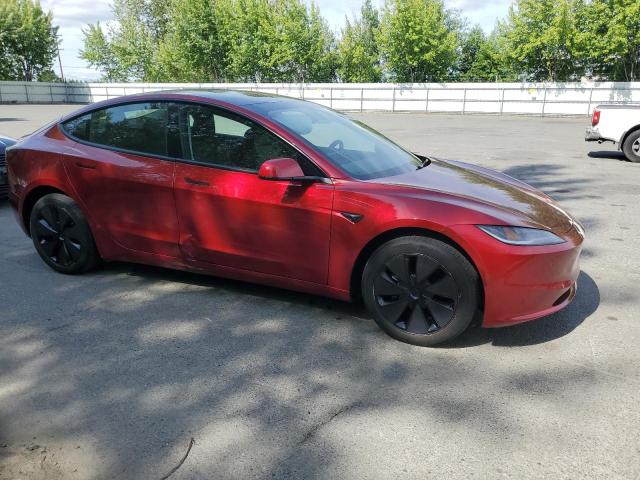 5YJ3E1EA0RF867354 - 2024 TESLA MODEL 3 Червоний фото 4