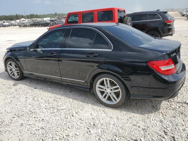 WDDGF4HB0DA869990 - 2013 MERCEDES-BENZ C 250 BLACK photo 2