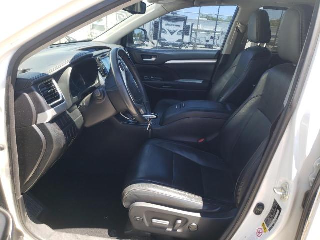 5TDJKRFH3ES040660 - 2014 TOYOTA HIGHLANDER XLE WHITE photo 7