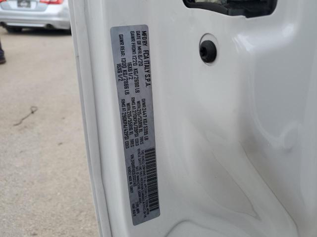 ZFBHRFAB3L6S02413 - 2020 RAM PROMASTER თეთრი ფოტო 13