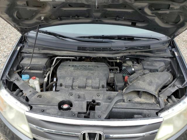 5FNRL5H65DB039419 - 2013 HONDA ODYSSEY EXL GRAY photo 12