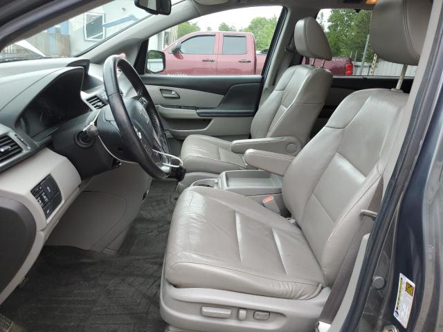5FNRL5H65DB039419 - 2013 HONDA ODYSSEY EXL GRAY photo 7