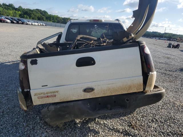 1FMZU67E51UC08686 - 2001 FORD EXPLORER S WHITE photo 6