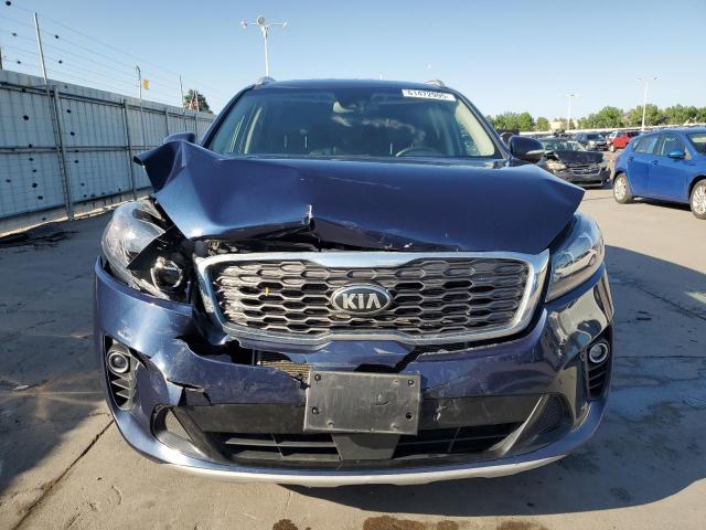 5XYPHDA54KG459750 - 2019 KIA SORENTO EX Көк фото 5