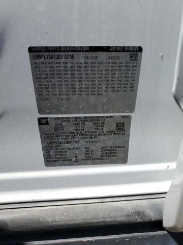 LRBFX1SA1JD010756 - 2018 BUICK ENVISION ESSENCE Ağ foto 13