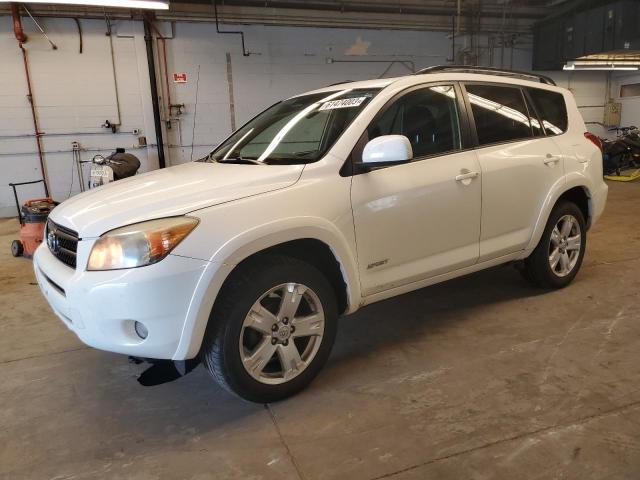 JTMZD32V185112004 - 2008 TOYOTA RAV4 SPORT WHITE photo 1