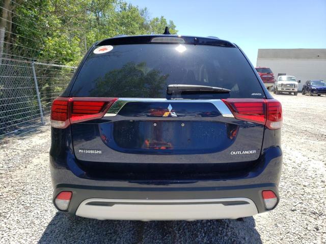 JA4AZ3A32KZ032073 - 2019 MITSUBISHI OUTLANDER SE BLUE photo 6